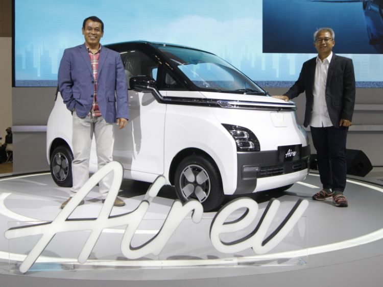 Wuling Air EV di GIIAS. (Wuling Motors)