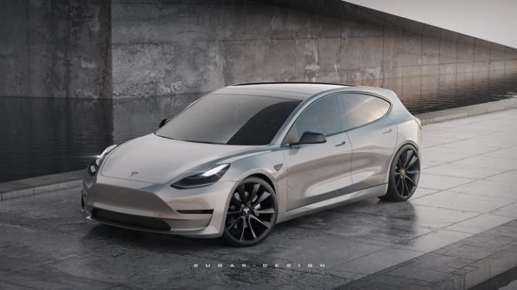 Dugaan tampang mobil listrik Murah Tesla. (autoevolution)