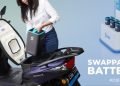 Beli Motor Listrik Ini Bisa Tukar Baterai di Alfamart
