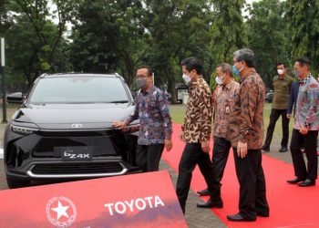 Mantap, Toyota bZ4X dan Lexus UX 300e Jadi Mobil Resmi KTT G20