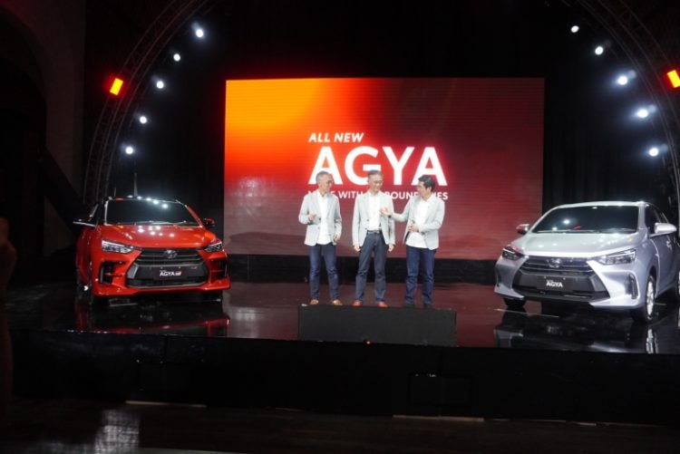 Peluncuran Toyota All New Agya. (TAM)