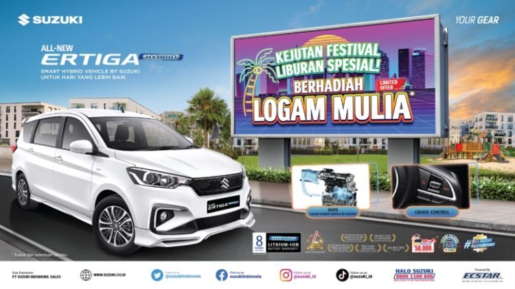 Promo Suzuki Ertiga Hybrid Juli 2023. (ist)