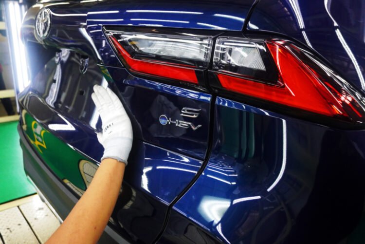 Toyota Yaris Cross Hybrid, salah satu mobil Toyota yang diekspor ke beberapa negara. (ist)