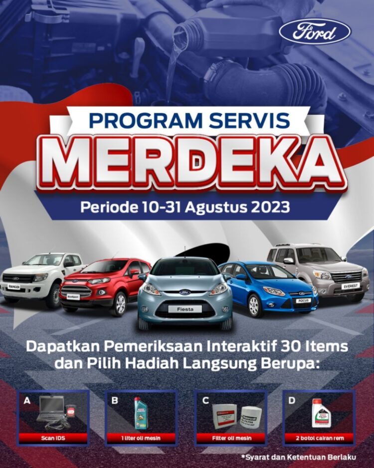 Program Servis Merdeka Ford Indonesia. (ist)