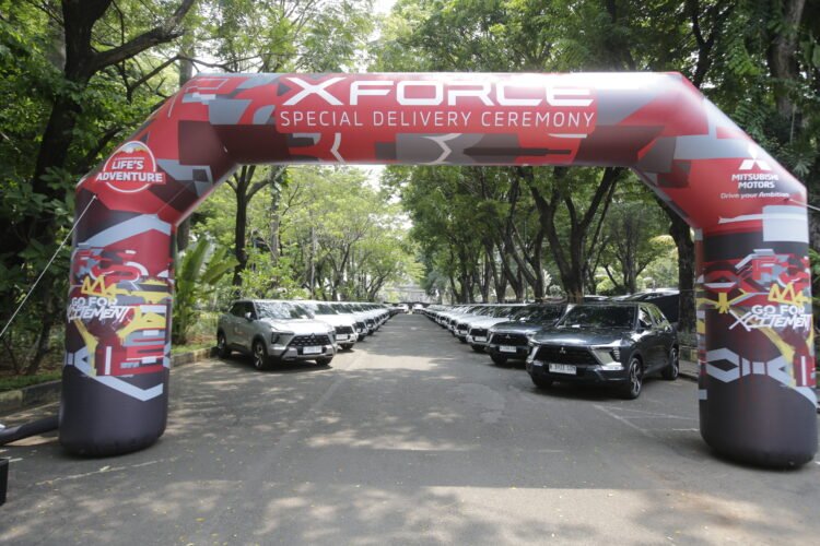 Mitsubishi memulai pengiriman SUV Xforce ke konsumen. (ist)