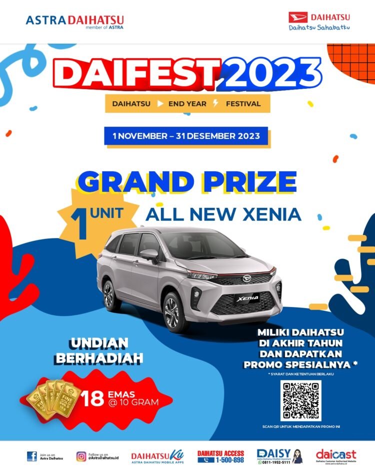 Program akhir tahun Daihatsu, Daifest 2023. (ist)