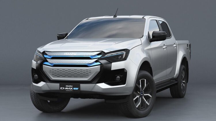 Konsep Isuzu D-Max listrik. (financial express)