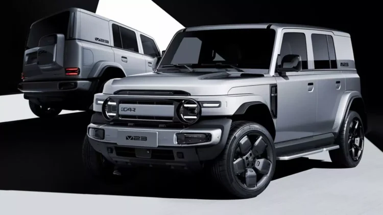 Chery iCar V23. (carscoops)