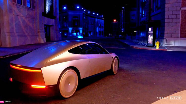 Prototipe Tesla Cybercab.. (Taipei Times)