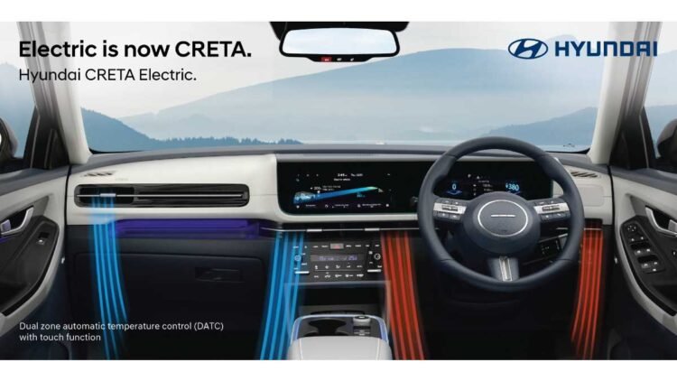 Interior Hyundai Creta Listrik. (ist)