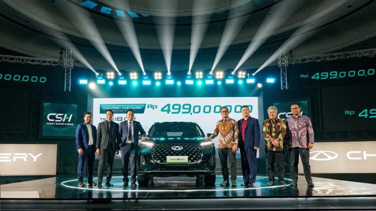 Peluncuran Chery Tiggo 8 CSH. (ist)