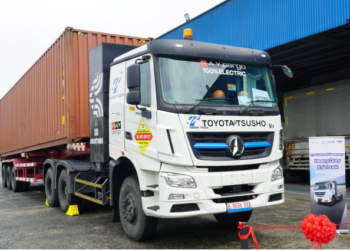 Truk Listrik Raksasa 100 Ton Mulai Uji Coba Jalur Logistik Cikarang dan Tanjung Priok
