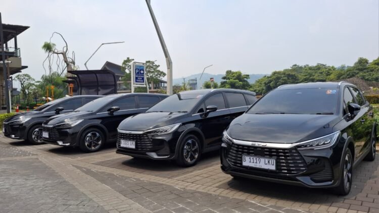 BYD M6 DM jadi mobil hybrid pertama dari BYD yang dipasarkan di Indonesia. (Foto: Ist)