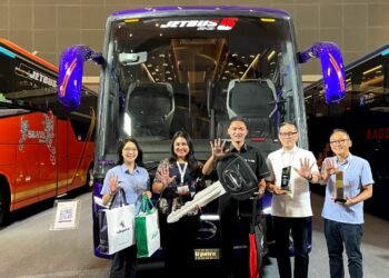 Armada Purple Gank Semakin Sangar Lewat Kehadiran Hino RM 280 ABS Berbodi Jetbus 5