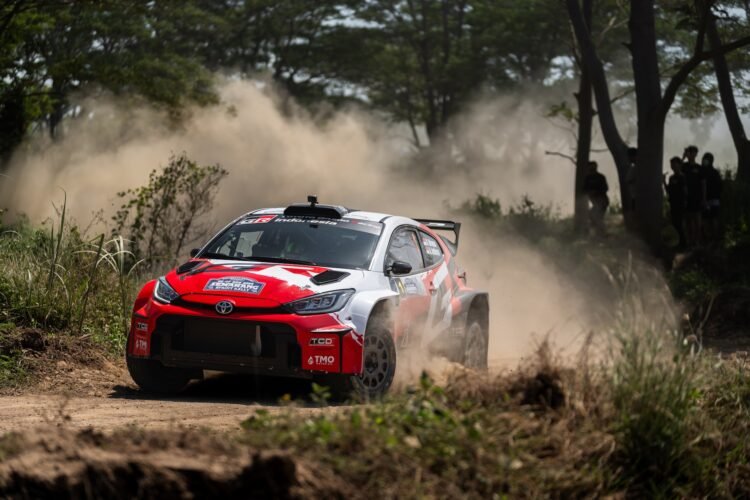 Toyota Gazoo Racing Indonesia di ajang Kejurnas Sprint Rally 2026 Semarang. (Foto: TAM)