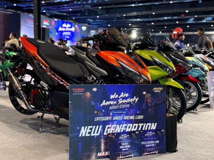 Modifikasi Yamaha Aerox. (Foto: Yamaha)