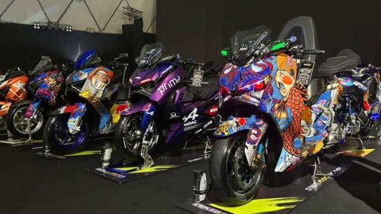 Modifikasi CustoMAXI siap digelar di 5 Kota. (Foto: Yamaha)